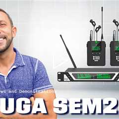 XTUGA SEM200 Stereo Wireless in Ear Monitor System