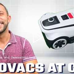 Adam at CES! ECOVACS Robotics Unveils DEEBOT X8 PRO OMNI and the GOAT