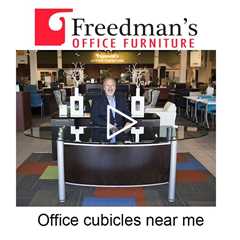 Office cubicles near me - Freedman's Office Furniture