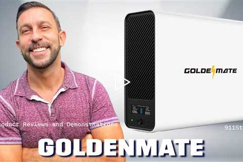 GoldenMate Back-UPS 1000VA/800W 8 Outlets LiFePO4