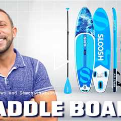 SLOOSH Paddle Board - Sleek designs that look good and work even better