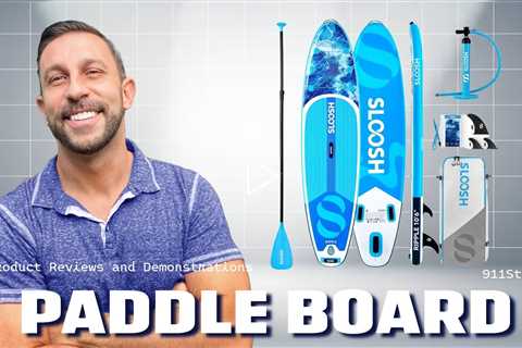 SLOOSH Paddle Board - Sleek designs that look good and work even better