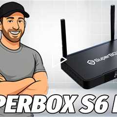 SXPMUFAM S6 Pro Android 12 Superbox Streaming TV and Games