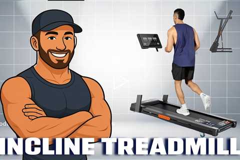 THERUN Folding Treadmill with Incline, 3.0 HP Brushless Motor Auto Treadmill for Home