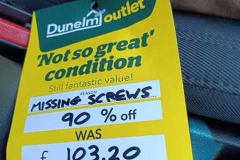 I Just Scored a £103 Bar Stool for £10 at Dunelm (and You're Gonna Hate Me)