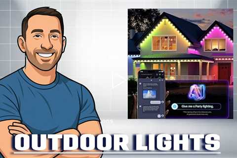 ASAHOM Permanent Outdoor Lights Pro, 100FT with 72 RGBCW LEDs and Dual Output, WLED Integration