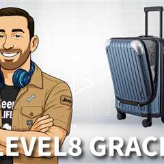 LEVEL8 Grace Luggage Set - Hardshell Suitcases: 20 Inch, 24 Inch, 28 Inch - 3-Piece Set, TSA Lock