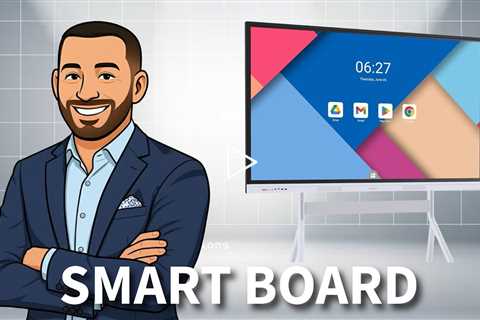 Nework NewBoard E - Smart Touch Recogntion, Great for Business, Education, Home Use