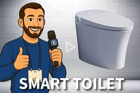 Uncle Brown Smart Toilet ST12U - Luxury Bidet Toilet with UVC-Clean Water & PlasmaClean Technology