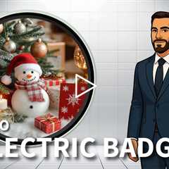 Beambox Nikko Smart Electronic Badge - App Control, IPS Screen, Multiple Media Formats