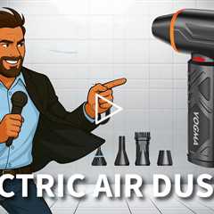 VOGMA V40 Compressed Air Duster - 270,000RPM 350G Super Power Electric Air Duster, 10,000mAh Battery