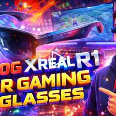 ROG XREAL R1 AR Gaming Glasses - Big Reveal at CES 2026 - 240 Hz Refresh, 171 Screen,