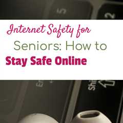 Don't let scammers trick you! Learn how to stay safe online with this practical guide for seniors...