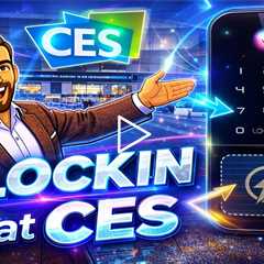 Lockin at CES 2026 - The World's No.1 Vein Recognition Smart Lock Brand