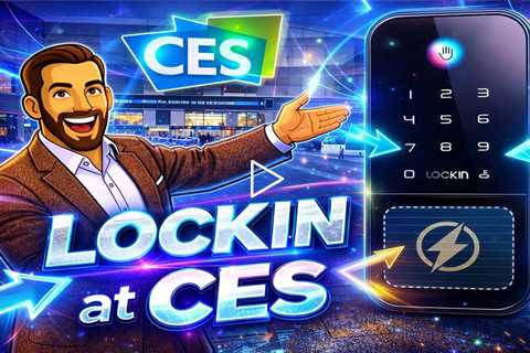 Lockin at CES 2026 - The World's No.1 Vein Recognition Smart Lock Brand
