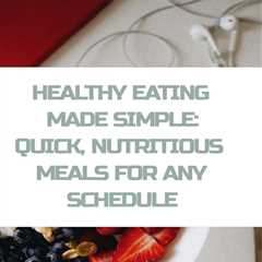 Achieve sustained energy throughout your day with these quick, healthy dinners.