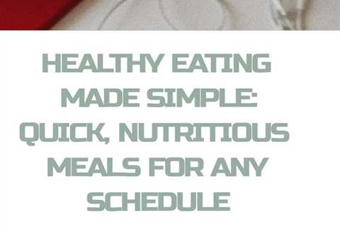 Achieve sustained energy throughout your day with these quick, healthy dinners.