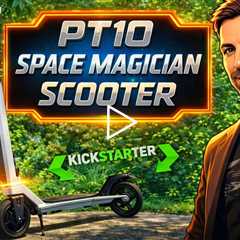 PT10 Space Magician Scooter - The World’s First AI-Powered Quad-Fold Scooter