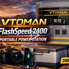 VTOMAN FlashSpeed 2400 Portable Power Station