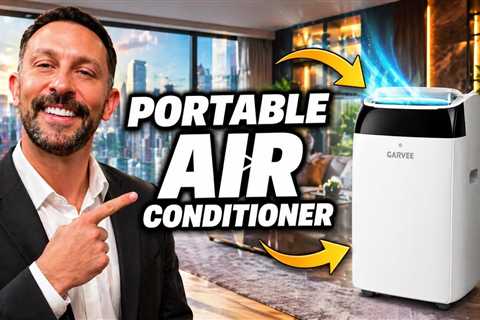 Garvee 14,000 BTU Portable Air Conditioner with Dehumidifier & Fan - Remote Control, 750sqft Cooling
