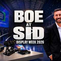 BOE at SID Display Week 2026