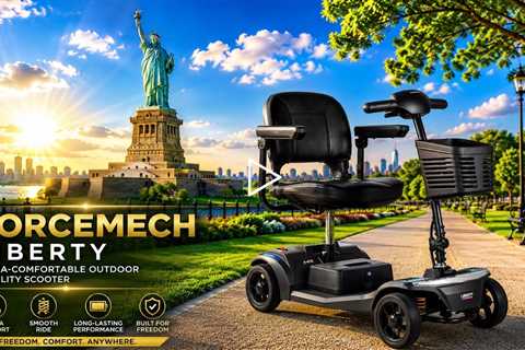 Forcemech Liberty - Ultra-Comfortable Outdoor Mobility Scooter - Mobility Scooter Review 💰